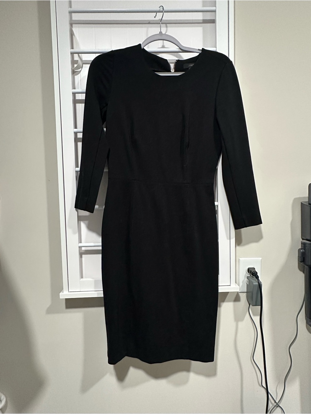 J. Crew Vintage Black Sheath Dress - Elegant Work & Occasion Wear